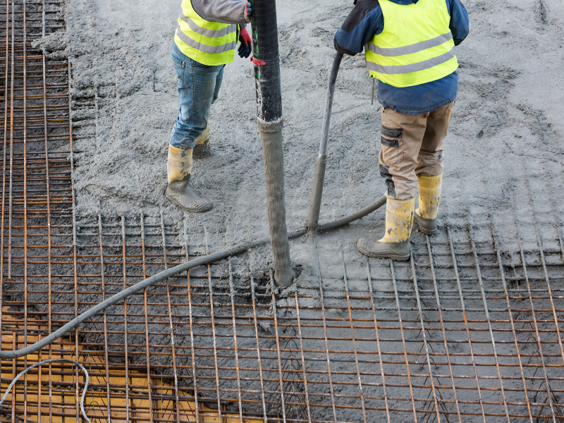 Bina Zemin Beton Uygulaması